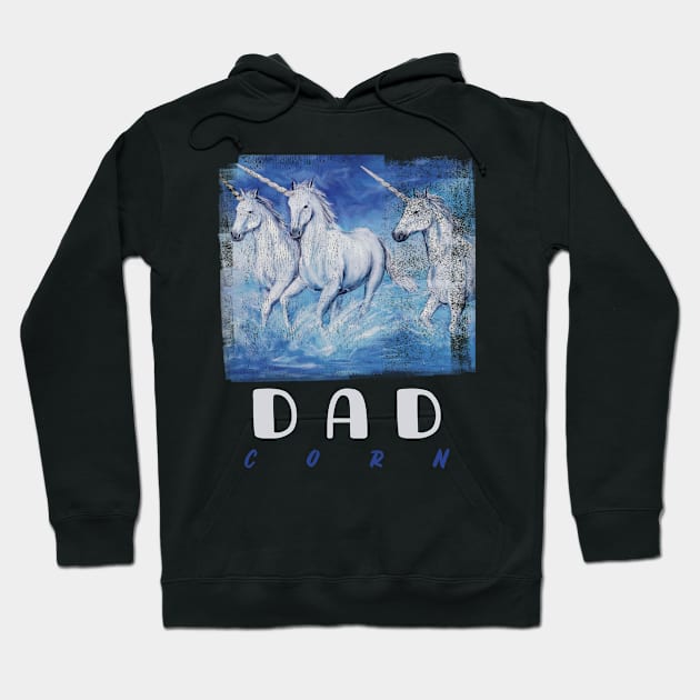 dadacorn ,unicorn dad Hoodie by TATOH